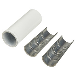 Teleflex Clearline Conduit Connector - White