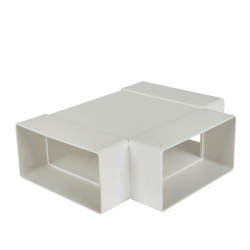 Manrose Horizontal Tee Piece - 110 x 54mm - White