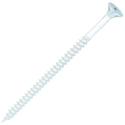 SiDAX General Purpose Pozi Countersunk Wood Screws - 5.0 x 90mm - Zinc Plated - Pack of 100