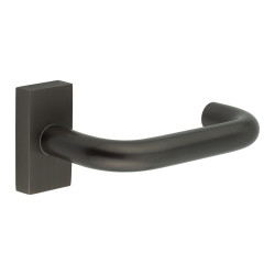 CRES by Frelan CR-106 uPVC Multipoint Door Handle on Rectangular Rose - Dark Bronze