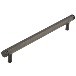 Hoxton by Frelan Nile 15mm Hex T-Bar Cabinet Pull Handle - 224mm c/c - Dark Bronze