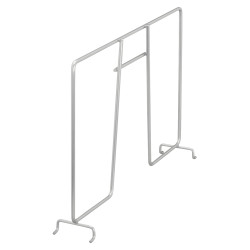 elfa Top Track System - Click In Ventilated Wire Shelf Divider - 311 x 54 x 200mm - Platinum