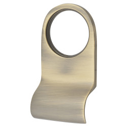 Cylinder Pull - 80 x 40mm - Antique Brass