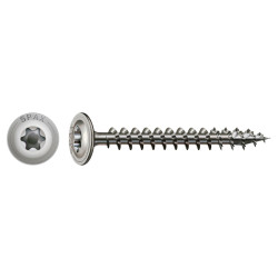 SPAX T-Star Plus Torx Washer Head Wood Screws - 8.0 x 60mm - A2 Stainless Steel - Pack of 50
