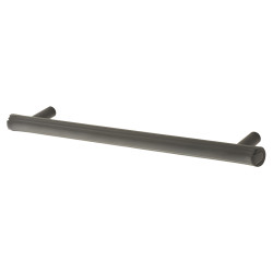 Altro Filton 11mm T-Bar Cabinet Pull Handle - 128mm Centres - Matt Black
