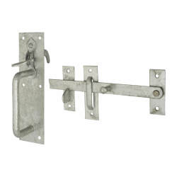 Light Duty Suffolk Gate Thumb Latch - 178 x 44mm - Galvanised