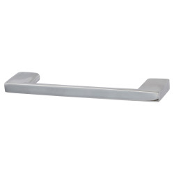 Altro 9mm Slim D-Bar Cabinet Pull Handle - 96mm Centres - Polished Chrome