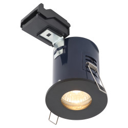 Forum Electralite Yate 50W IP65 Fire Rated LED Fixed Downlight - Matt Black