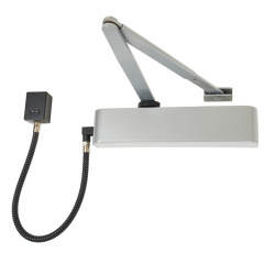 Exidor Guardian Electromagnetic Cam Action Fire Door Closer - Power Size 4 - Silver