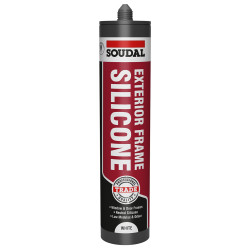 Soudal Exterior Frame Silicone - 270ml - Brilliant White