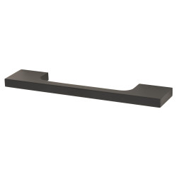 Altro Bibury 8mm Slim D-Bar Cabinet Pull Handle - 128mm Centres - Matt Black