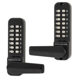 Borg BL4441 External Marine Grade Easicode Pro Back to Back Push Button Code Lock - Black