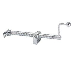 Hampstead Telescopic Skylight ScrewJack Opener with Handle - 276mm Length - 315mm Throw - Pol Chrome