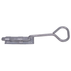 Monkey Tail Gate Bolt - Bow Handle - 470mm Length - Galvanised