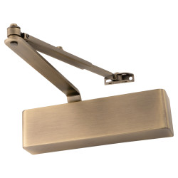 Eclipse 93 Series Fire Door Closer - Power Size 2-4 - Push/Pull Mounting - Antique Brass