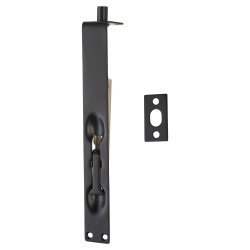 Altro Lever Action Flush Bolt - 200 x 25mm - Matt Black