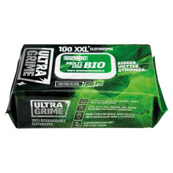 UltraGrime Pro XXL+ Bio Multiuse Wipes - Pack of 100