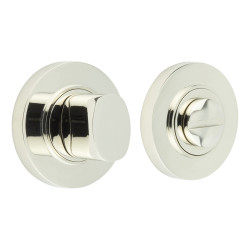 Burlington by Frelan Inner 3 Turn & Release with Plain Rose - 47mm Diameter - Polished Nickel