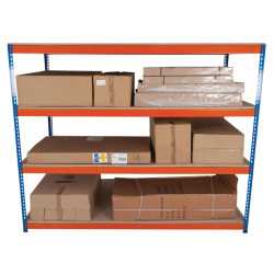 Rapid Racking 1 Commercial Shelving - 420kg - 1980 x 1830 x 455mm
