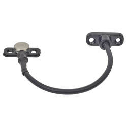 Jackloc Perma Permanent Fixed Cable Window Restrictor – Black