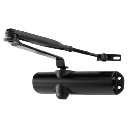 Eclipse 83 Series Fire Door Closer - Power Size 2-4 - Push/Pull Mounting - No Cover - Black