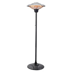 Forum Zink Coral IP34 Floor Standing Patio Heater - 1500W