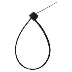 Touchpoint Cable Tie - 4.8 x 160mm - Black - Pack of 100