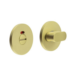 CRES by Frelan CRES801 Bathroom Turn & Release with Indicator - 54mm Diameter - Satin Brass