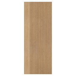 LPD Melbourne 20 Panel Pre-Finished Solid Internal FD30 Fire Door - 1981 x 686 x 44mm - Oak