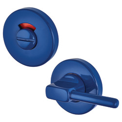 Hoppe AR600/29D Nylon Disabled Bathroom Turn & Release - 52mm Diameter - Cobalt Blue