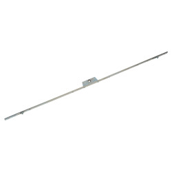 Avocet Slim U-Rail Offset Espagnolette uPVC Window Lock - 800mm Length - 20mm Backset - 6mm Cam