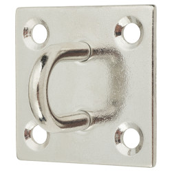 Staple on Plate - 50 x 50 x 6mm - 316 Stainless Steel