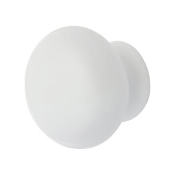 Hampstead Ceramic/Porcelain Round Cabinet Knob - 40mm Diameter - White