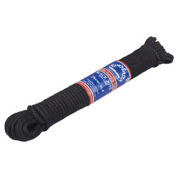 Everlasto No.4 Black Jute Sash Window Cord - 6mm Diameter - 25m Knot