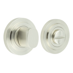 Burlington by Frelan Inner 3 Turn & Release with Stepped Rose - 47mm Diameter - Satin Nickel