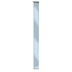 Square Designer Table Leg - 50 x 710mm - Polished Chrome