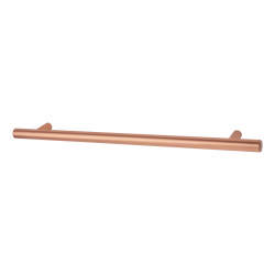 Altro 12mm T-Bar Cabinet Pull Handle - 224mm Centres - Bright Copper