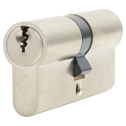 Mul-T-Lock MTL200 6 Pin 80mm Euro Double Cylinder 40 + 40mm - Satin Nickel - Master Keyed C