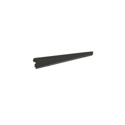 elfa Twin Slot Shelving System - Shelf Bracket for Solid Shelving - 270mm Length - Graphite