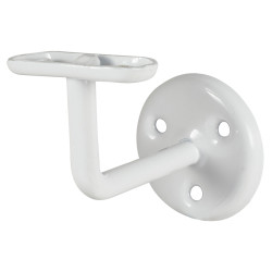 Touchpoint Handrail Bracket - 75mm Projection - White
