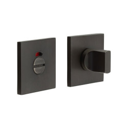 CRES by Frelan CRES802 Square Bathroom Turn & Release with Indicator - 54 x 54mm - Dark Bronze