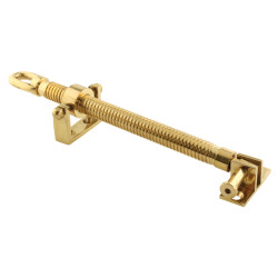 Altro Telescopic Skylight Screw Jack Opener - 250mm Length - 165mm Throw - Polished Brass
