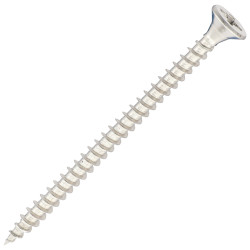 SiDAX Pozi Countersunk Wood Screws - 4.0 x 60mm - A2 Stainless Steel - Pack of 200