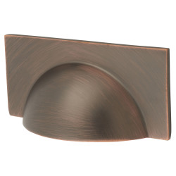 Crofts & Assinder Monmouth Cabinet Cup Handle - 64mm Centres - American Copper