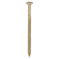 TIMCO Classic Pozi Countersunk Wood Screws - 6.0 x 90mm - Yellow Zinc - Pack of 100