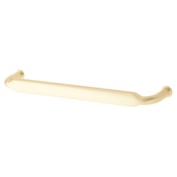 Altro Eton 12mm D-Bar Cabinet Pull Handle - 160mm Centres - Satin Brass