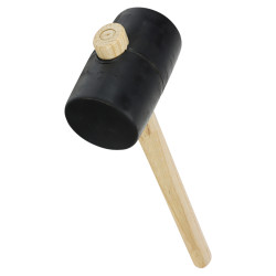 TIMCO Rubber Mallet - 24oz - Black