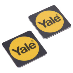 Yale Conexis/ Keyless Smart Door Lock Key Phone Tag - Black - Pack of 2 - P-YD-01-CON-RFIDPB