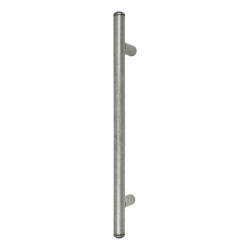 Olde Forge T-Bar Door Pull Handle - Bolt Fix - 294mm Centres - Pewter