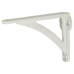 Olde Forge Curved Shelf Bracket - 111 x 78mm - White
